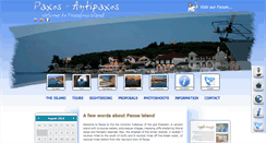 Desktop Screenshot of paxostouristguide.com